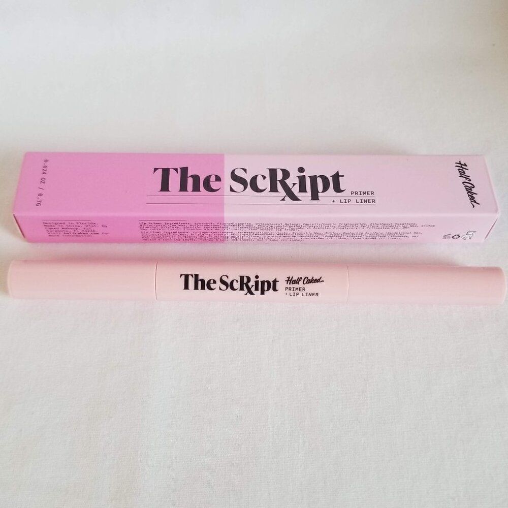 Half Caked - The Script Primer + Lip Liner in AM to PM
